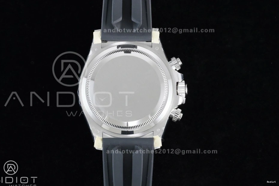 V2 Black VSF on Daytona Oysterflex 1:1 Dial Best VS4131 Gray Strap (Weighted) 126519 Edition 0419